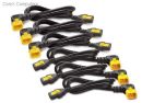 UPAPAP8706R-WW Apc Power Cord Kit (6 ea), Locking, C13 to C14 (90 Degree), 1.8m