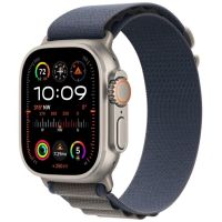 Apple Watch Ultra 2 64GB GPS + Cellular - 49mm 410x502px Titanium Case with Blue Alpine Loop L