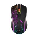 FOXBATIIICYBERBLK Armaggeddon Mikoyan Foxbat-III Cyberpunk Black Wireless Gaming Mouse
