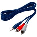 A30721-C Astrum AR015 3.5mm Aux Audio Jack Male to Male RCA 1.5m Cable