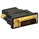 A37025-B Astrum PA250 Black DVI-I Male to HDMI Female Passive Adapter