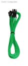 FA-BA3F90G Bitfenix 3 pin power extension cable for cpu fan 90cm Green