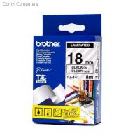 Brother TZ141 Black on Clear tape