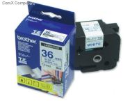 Brother Blue on White TZ-263 Laminated Tape
