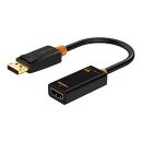 CT-AV586-01G-B0.2 CableTime 4K 30hz DisplayPort Male to HDMI Female Adapter