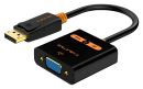 CT-AV586-03G-B0.2 CableTime 1080P 60Hz DisplayPort DP to VGA Adapter