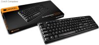 CNE-CKEY01-US Canyon Black Slim Design USB wired 104 keys keyboard