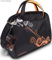 CNR-NB22O1 Canyon 12" Black and Orange Ladies Notebook Bag