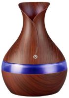 FT-041-DWG Casey Ultrasonic Aroma Portable Humidifier Dark Wood Grain Finish