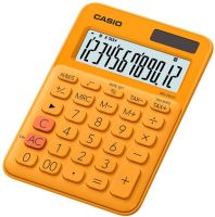 MS-20UC-RG-S-EC Casio MS-20UC Orange 12 Digit Desktop Calculator