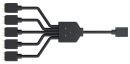 MFX-AWHN-1NNN5-R1 Cooler Master 1 Into 5 Addressable ARGB Splitter Cable
