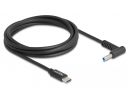DELOCK-87971 Delock charging cable Type-C to HP 4.5 x 3.0mm Male