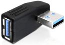 DELOCK-65342 Delock 65342 USB 3.0 Male - Female Left 270degree Horizontal Adapter