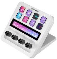 Elgato 10GBD9911 Stream Deck Plus White - external 8x hotkeys control for streaming