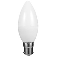 Ellies 5W C37 residential Candle Stick bulb B22 - Cool White