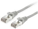 605506 Equip 10m cable Network CAT6 s/FTP PoE 250MHz - Grey