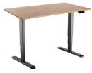 650805 Equip Black Ergo Steel Table