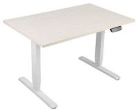 Equip White Ergo Steel Table