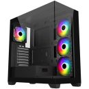 M340-BA FSP M340 ARGB ATX Gaming Chassis - Black