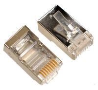 Full RJ45 CAT6 2-P stranded shield connector