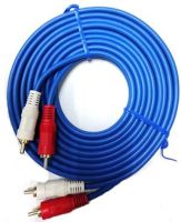 AVC-004 Geeko 5m 2 X Cinch RCA Male Audio Cable