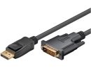 51961 Goobay DisplayPort to DVI-D Adapter 2m Gold-Plated cable