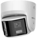 DS-2CD2347G2P-LSU/SL(2.8mm) Hikvision DS-2CD2347G2P-LSU/SL 4 MP Panoramic ColorVu Fixed Turret Network Camera with 2.8mm lens