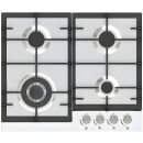 HHU60GAGR Hisense 60cm Stainless Steel 4 Burner Gas Stove