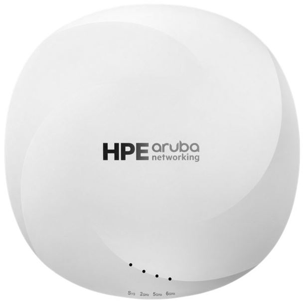 R7J49A HP Aruba AP-615-RW Dual Radio Tri band 2x2 Wi-Fi 6E int antennas ...