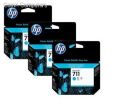 HCZ134A HP 711 Cyan Ink Cartridge 3 Pack