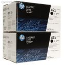 Q5949X HP 49X Black Dual Pack LaserJet Toner Cartridges