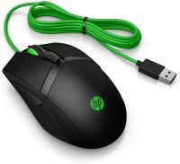 HP Pavilion Gaming Mouse 300 Black &amp; Green USB