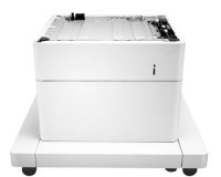 PRHPJ8J91A HP LaserJet 1x550-sheet paper feeder with stand and cabinet