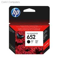 CNHPF6V25AE HP 652 Black Original Ink Advantage Cartridge