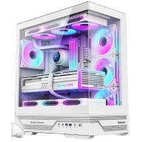 HuntKey GX760A Fortune ATX Gaming Case - White