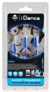 ID-C2-BL iDance Connect-C2 Blue 3.5mm 1-2 Splitter