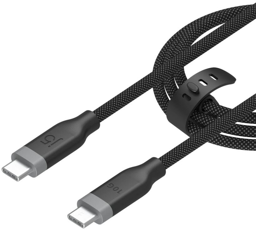 CA-CCG2-JK J5 Create JUCX19L12B - USB-C to USB-C Gen2 cable, black, 1 ...