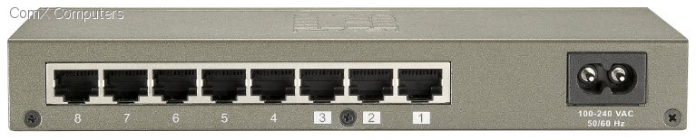 Specification sheet (buy online): FEU-0810 LevelOne 8 Ports Fast ...
