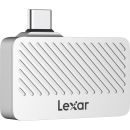 LSL400X001T-RNSNG Lexar SL400 Professional Go Silver 1TB Type-C Portable External Solid State Drive