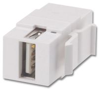 CNV-SNAPIN-USB-A-B Lindy USB Type-A to Type-B snap-in keystone