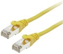 NET-CAT6A-5M-Y-LQ LinkQnet 5m CAT6A Flylead (SFTP) LSZH - Yellow