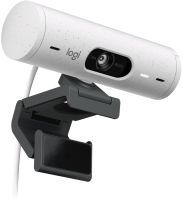 960-001428 Logitech Brio 500 Full HD 1080p Webcam - USB - Off-White