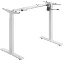 BRK-S08-22D-WH Lumi Compact Electric Single-Motor Sit-Stand Desk - White