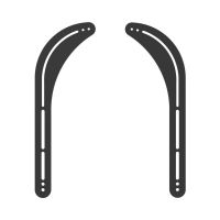 Lumi SB-39 Universal Sound Bar Speaker Bracket