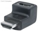 353502 Manhattan Downward 90 Degree Angle HDMI A Female to A Male Adapter