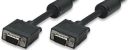 373708 Manhattan 7.5 m (25 ft.) HD15 Male / HD15 Male with Ferrite Cores SVGA Monitor Cable