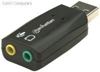 Manhattan Hi-Speed USB 3-D Sound Adapter