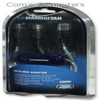 Manhattan USB to MIDI Adapter Retail Box