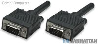 Manhattan 4.5m HD15M (Male) to HD15M (Male) SVGA Monitor Cable