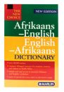9781842058527 Marlin The New Choice Dictionary - Afrikaans/English, English/Afrikaans